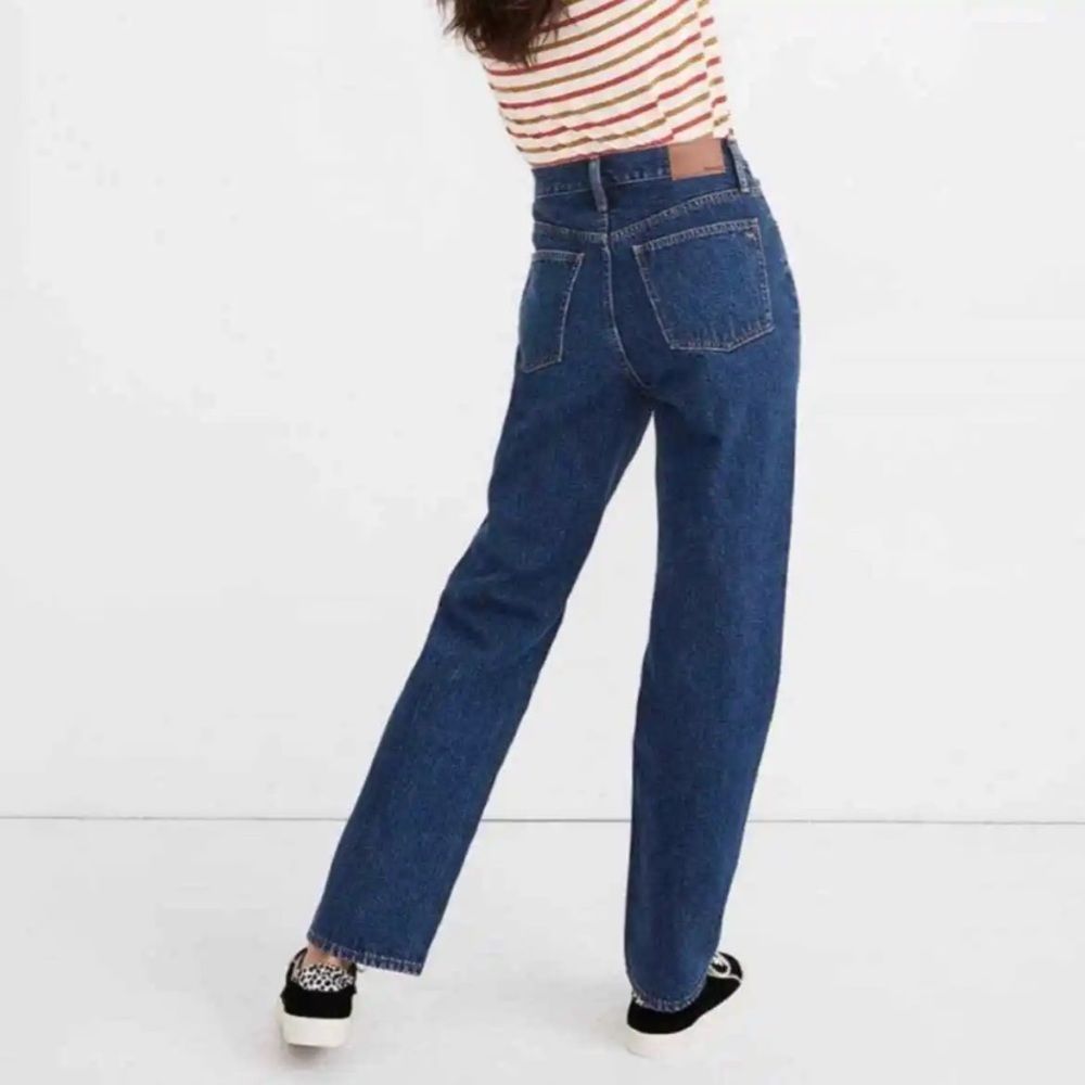 Madewell x Kule The Dad Jean Button Fly Dark Wash Size 27 FITS LARGE